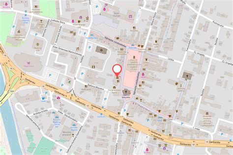 mapa občianskej vybavenosti ulice Janka Kráľa