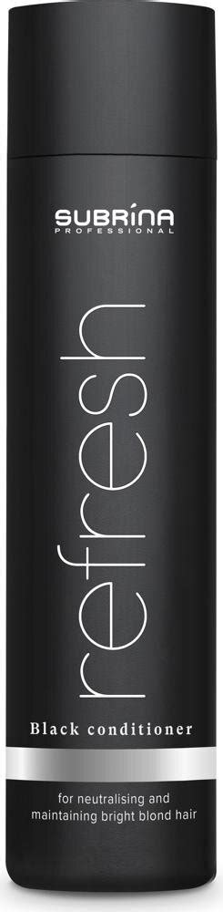 Fotografia: Čierny kondicionér Subrina Professional Refresh Black s pumpičkou