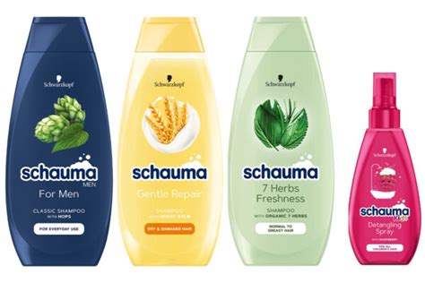 pestrá ponuka šampónov Schauma pre celú rodinu