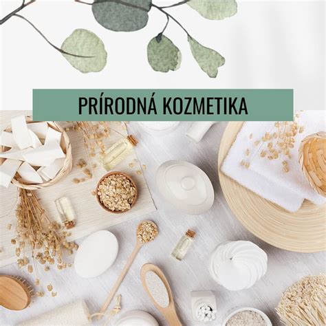 Sortiment prírodnej kozmetiky a mydiel