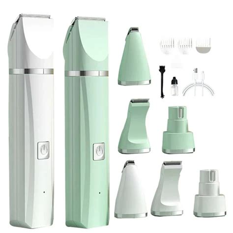 Detail telového zastrihávača chĺpkov s hlavicami