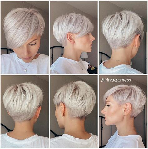 moderný dámsky krátky strih s vrstvením