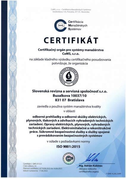 Certifikát kvality kozmetiky