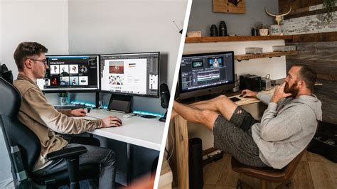 človek pracujúci za počítačom s ochranou zraku