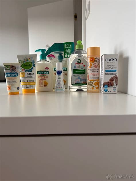 Obrázok detskej kozmetiky s prírodnými zložkami