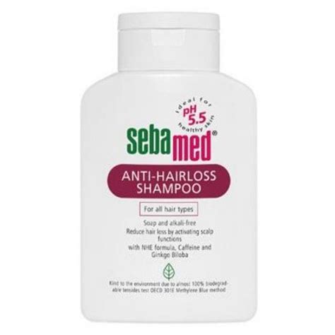 Produktový obrázok Sebamed šampónu proti vypadávaniu vlasov