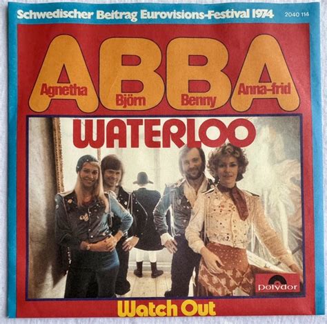 Obálka albumu ABBA - Waterloo.