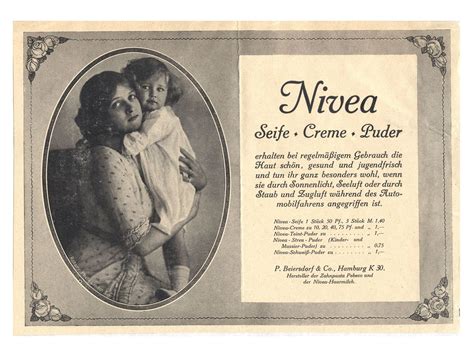 História NIVEA od roku 1911