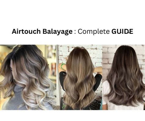 Výsledok techniky farbenia balayage a airtouch
