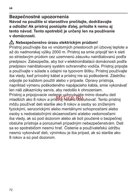 Bezpečnostné upozornenia pri depilácii