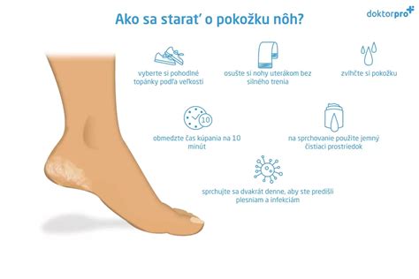 ilustrácia starostlivosti o pokožku nôh