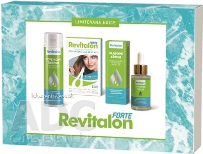 Produktový rad VITAR Revitalon aktivačný šampón a kapsuly Forte