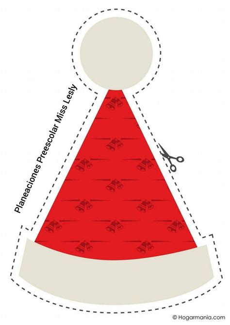 Hotový papierový strih Mikulášskej čiapky