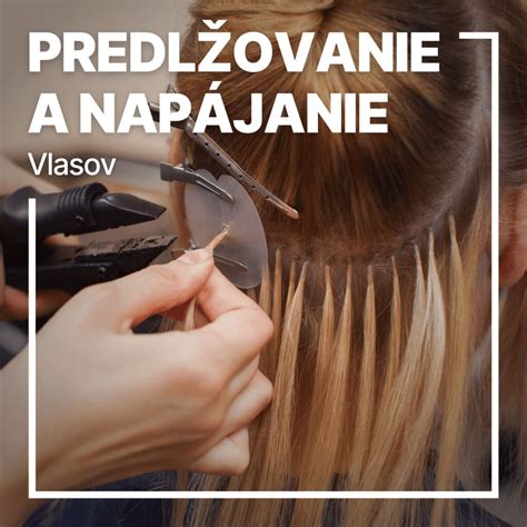 schéma rôznych metód predlžovania vlasov
