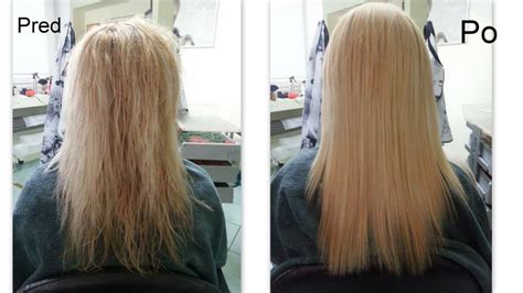 Porovnanie dočasného uhladenia a keratínového vyrovnania vlasov