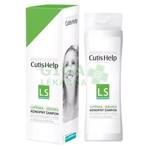 Produkt CutisHelp Konopný šampón LUPÉNKA-SEBOREA 200ml