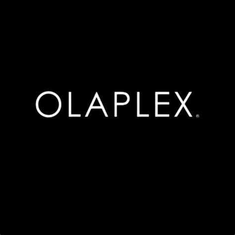 Logo Olaplex a fľaštičky produktov