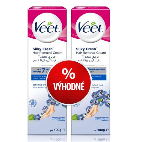 Detailný pohľad na balenie Veet depilačného krému s pumpičkou