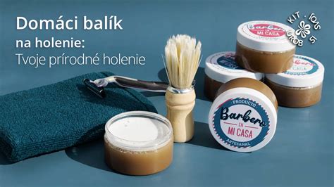 Zložky na výrobu domácej peny na holenie