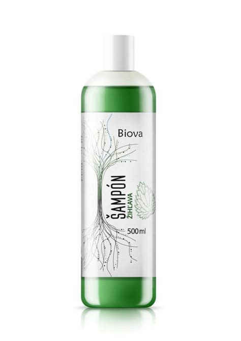 Fľaška COOP žihľavového šampónu Biova