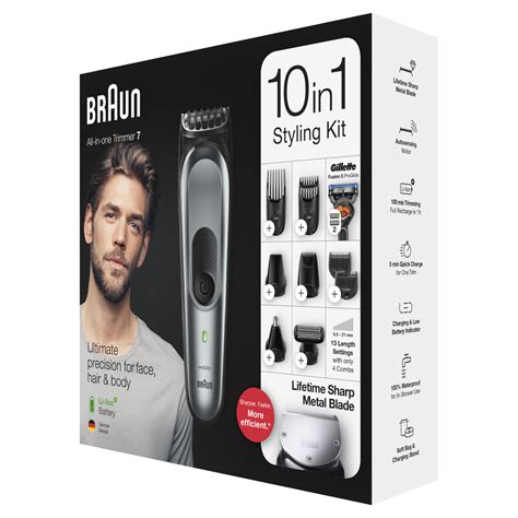 Multifunkčný zastrihávač Braun MGK 7221 s príslušenstvom