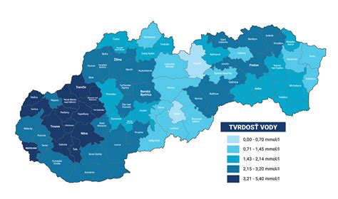 Mapa kvality vody na Slovensku