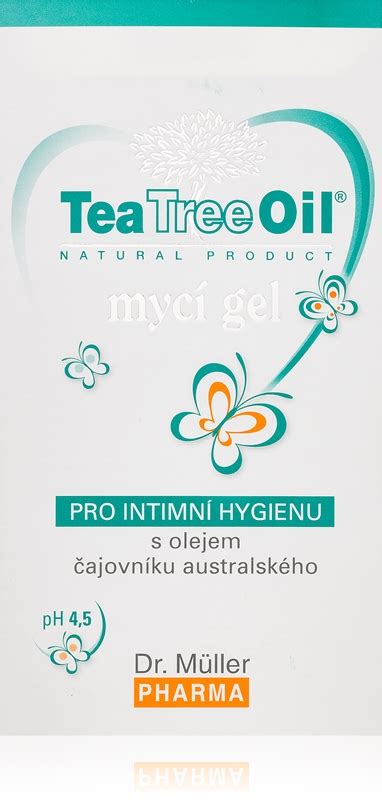 Gél s tea tree olejom pre citlivú pokožku