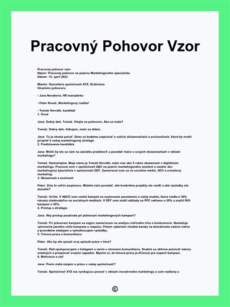 Príklady vhodného oblečenia na pohovor