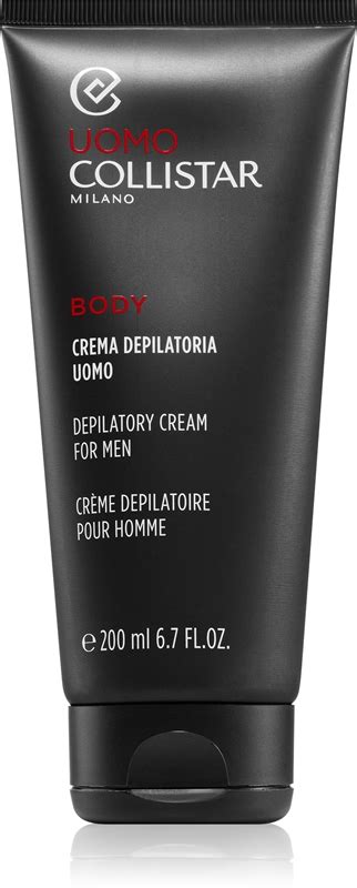 Balenie produktu Collistar Men depilačný krém 200ml.