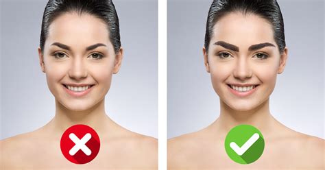 upravené ženské obočie zvýrazňujúce črty tváre