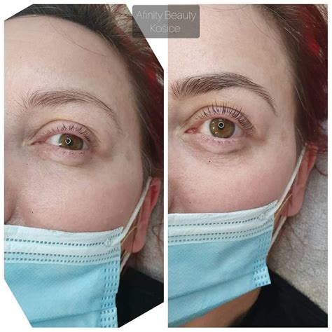 Čistenie obočia po farbení