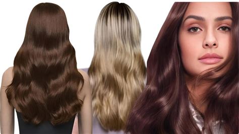 Lesklé rovné vlasy s efektom 