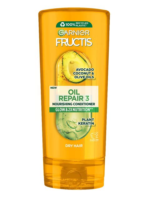 fľaša šampónu Garnier Fructis Oil Repair 3 Butter