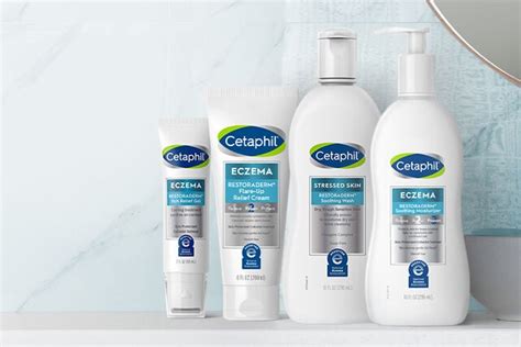 Zloženie sprchového šampónu Cetaphil Restoraderm v schematickej forme