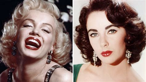 Marilyn Monroe a Elizabeth Taylor