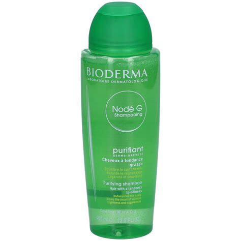 Schéma zloženia šampónu Bioderma Nodé G